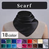 スカーフ アクセサリー ブラック | PlusNao | 詳細画像1