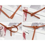 タイベルト レディース レザー調 | PlusNao | 詳細画像11