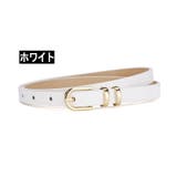 細ベルト ベルト レディース | PlusNao | 詳細画像13 