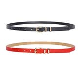 細ベルト ベルト レディース | PlusNao | 詳細画像3 