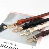 ベルト レディース 細ベルト | PlusNao | 詳細画像13 