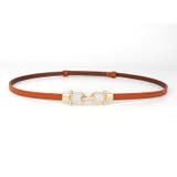 ベルト レディース 細ベルト | PlusNao | 詳細画像8 