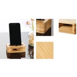 スマホスピーカー スマホスタンド 木製 | PlusNao | 詳細画像6 