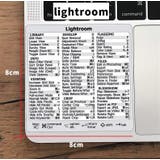 ショートカットキーステッカー 同デザイン2枚セット キーボードアクセサリー | PlusNao | 詳細画像6 