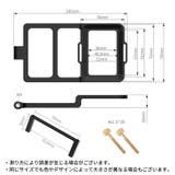 マウントプレートアダプター アクションカメラ用 GoPro用 | PlusNao | 詳細画像14