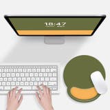 マウスパッド リストレスト付き ハンドレスト一体型 | PlusNao | 詳細画像2
