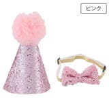ペット用とんがり帽子 蝶ネクタイ セット | PlusNao | 詳細画像2