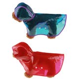 犬用レインコート レインポンチョ ポンチョ型 | PlusNao | 詳細画像4 