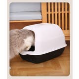 猫トイレ 本体 フルカバー | PlusNao | 詳細画像5