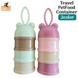 ペット用トラベルエサ入れ フードストッカー 犬 | PlusNao | 詳細画像1 