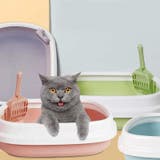 猫用トイレ 本体 スコップ付き | PlusNao | 詳細画像2