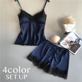 キャミソール ショーツ セットアップ | PlusNao | 詳細画像1 