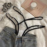 ヒップハンガーショーツ サイドストリング ショーツ | PlusNao | 詳細画像9 