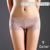 レディースショーツ レディース 総レース | PlusNao | 詳細画像1 