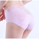 スタンダードショーツ バックレース 花柄 | PlusNao | 詳細画像4 