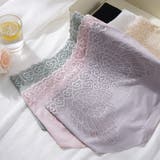 スタンダードショーツ バックレース 花柄 | PlusNao | 詳細画像7 