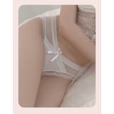 ヒップハンガーショーツ ローライズ カシュクール風デザイン | PlusNao | 詳細画像3 