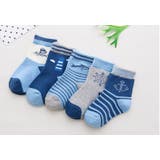 ソックス 5足セット クルーソックス | PlusNao | 詳細画像9