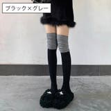 ニーハイソックス ハイソックス レディース | PlusNao | 詳細画像13 