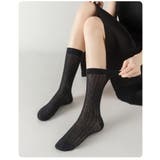 クルーソックス ハイソックス レディース | PlusNao | 詳細画像10 