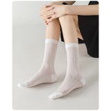 クルーソックス ハイソックス レディース | PlusNao | 詳細画像3 