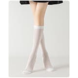 クルーソックス ハイソックス レディース | PlusNao | 詳細画像4 