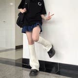 ルーズソックス風レッグウォーマー ルーズソックス風レッグカバー レディース | PlusNao | 詳細画像4 