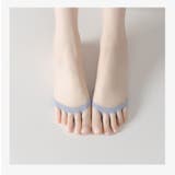 ハーフソックス 5本指 フットカバー | PlusNao | 詳細画像5 