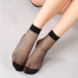 クルーソックス 5足組 網ソックス | PlusNao | 詳細画像5 