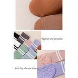 ヨガソックス クルーソックス ラインソックス | PlusNao | 詳細画像17