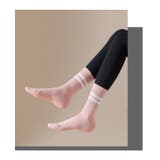 ヨガソックス クルーソックス ラインソックス | PlusNao | 詳細画像7