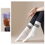 ヨガソックス クルーソックス ラインソックス | PlusNao | 詳細画像9