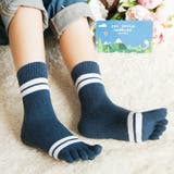 5本指ソックス クルー丈 靴下 | PlusNao | 詳細画像5