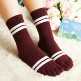 5本指ソックス クルー丈 靴下 | PlusNao | 詳細画像9