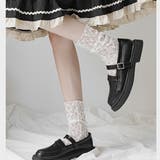 クルーソックス 靴下 総レース | PlusNao | 詳細画像5 