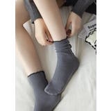 靴下 クルーソックス メロウフリル | PlusNao | 詳細画像2 