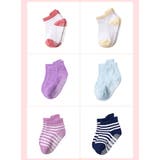 子供用ショートクルーソックス 6足セット キッズ | PlusNao | 詳細画像10 