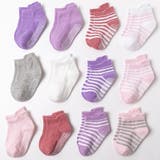 子供用ショートクルーソックス 6足セット キッズ | PlusNao | 詳細画像9 
