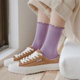 クルーソックス クルー丈 ソックス | PlusNao | 詳細画像3