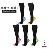 スポーツソックス ハイソックス 靴下 | PlusNao | 詳細画像1