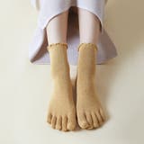 5本指ソックス クルーソックス レディース | PlusNao | 詳細画像6