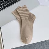 靴下 ショートクルーソックス 同色5足セット | PlusNao | 詳細画像13