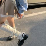 レッグウォーマー レディース リブニット | PlusNao | 詳細画像10