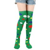 オーバーニーソックス 靴下 ニーハイソックス | PlusNao | 詳細画像3 