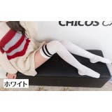 ニーハイソックス ライン入り レディース | PlusNao | 詳細画像9 