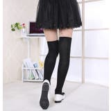 オーバーニーソックス ニーハイソックス レディース | PlusNao | 詳細画像3 