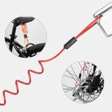 コイルワイヤー 鍵用 コイル式ワイヤーケーブル | PlusNao | 詳細画像4 