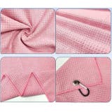 ゴルフタオル ゴルフスポーツタオル ゴルフボール拭き | PlusNao | 詳細画像8 