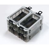 釣り用ポータブル小物入れ 4個セット タックルボックス | PlusNao | 詳細画像5 