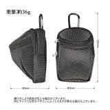 ゴルフボールケース ナスカン付き ゴルフボールポーチ | PlusNao | 詳細画像11 